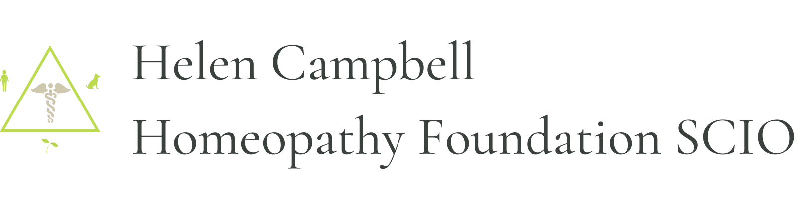 Helen Campbell Homeopathy Foundation SCIO Woman Healing Logo