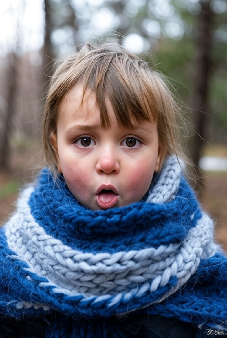 Child coughing